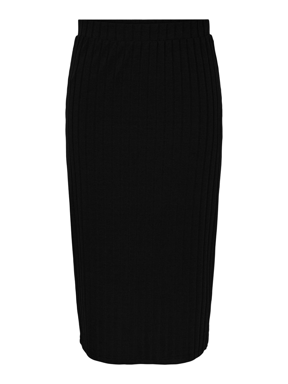 PCSAVORA Black Pencil Skirt