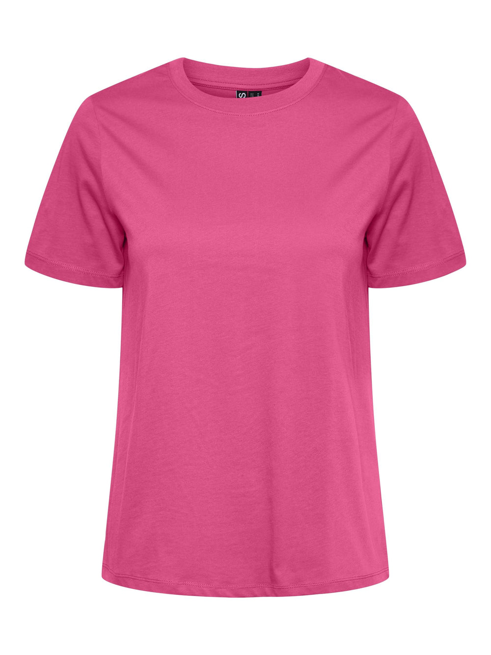 PCRIA Shocking Pink Solid T-Shirt