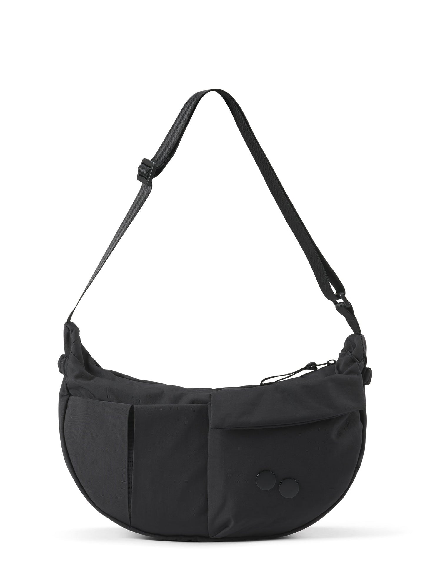 
                  
                    KRUMM – Mittelgroße Crinkle-Tasche in Schwarz
                  
                