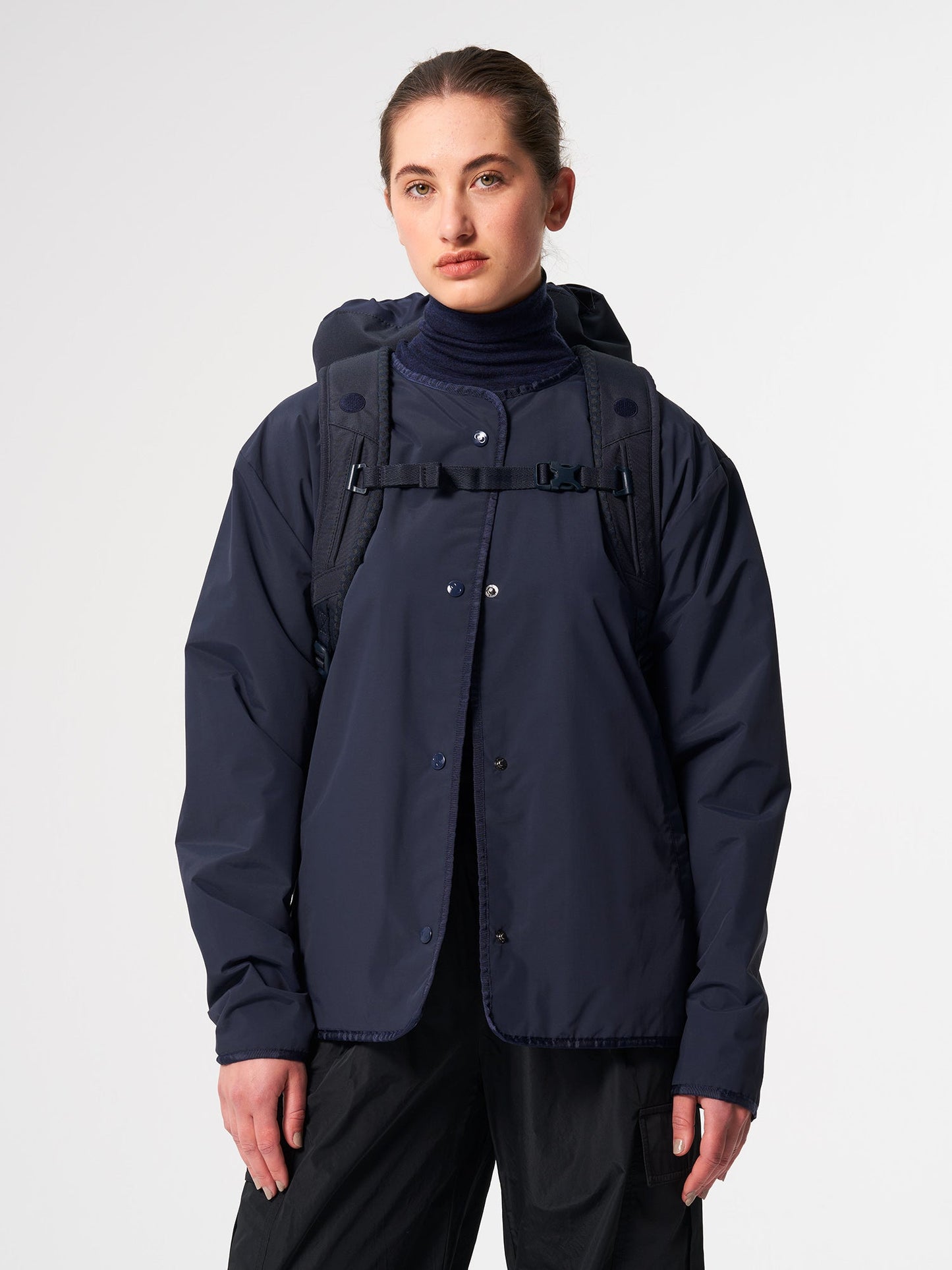 
                  
                    BLOK Fjord Navy Mittlerer Rucksack
                  
                