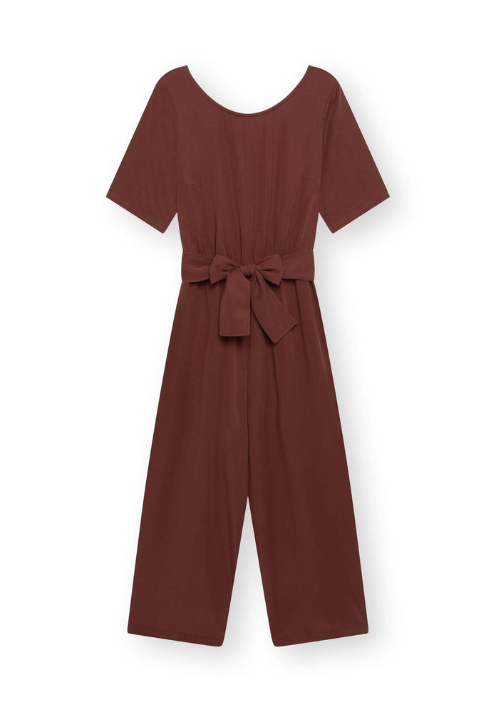 
                  
                    STAINE Dark Maroon Halfsleeve Jumpsuit
                  
                