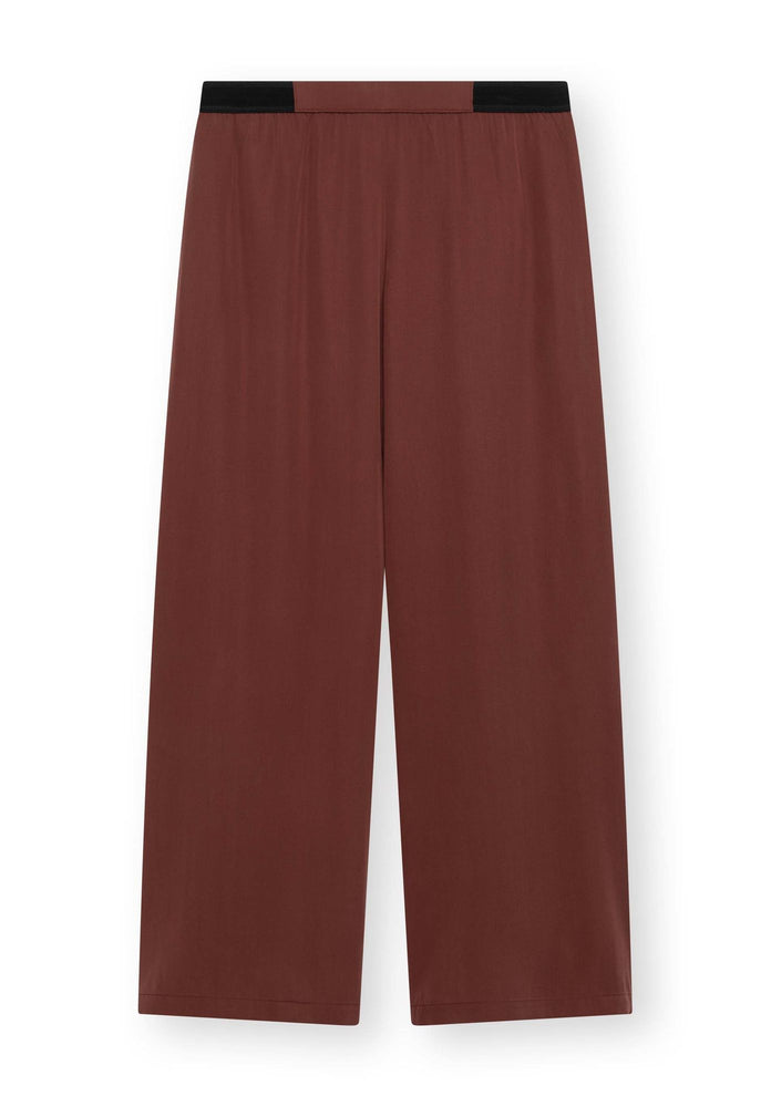 
                  
                    SANDROSE Dark Maroon Trousers
                  
                