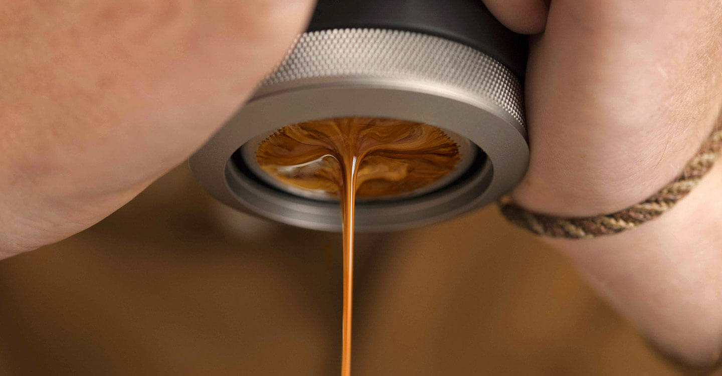
                  
                    Schwarze Picopresso-Kaffeemaschine
                  
                