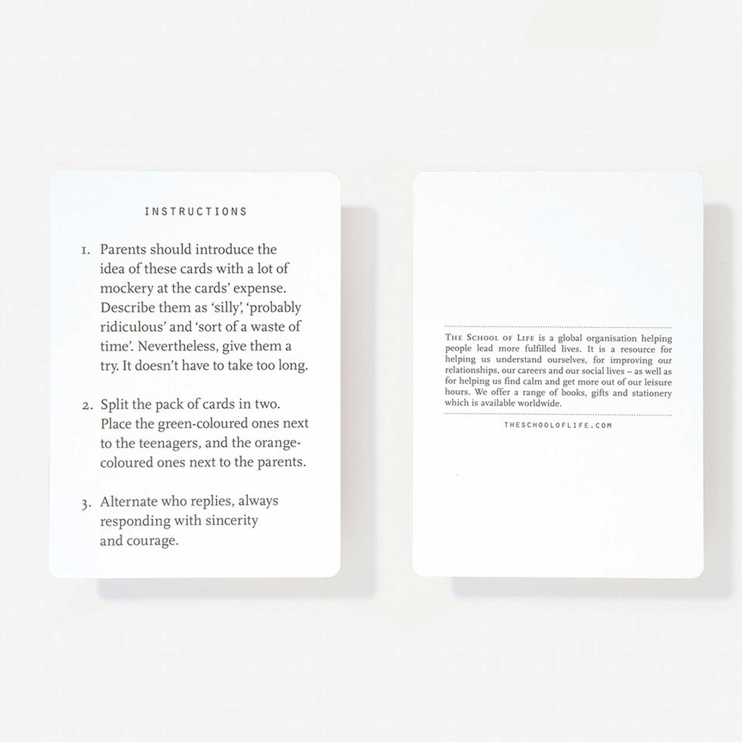 
                  
                    Parents & Teenagers Card Game
                  
                