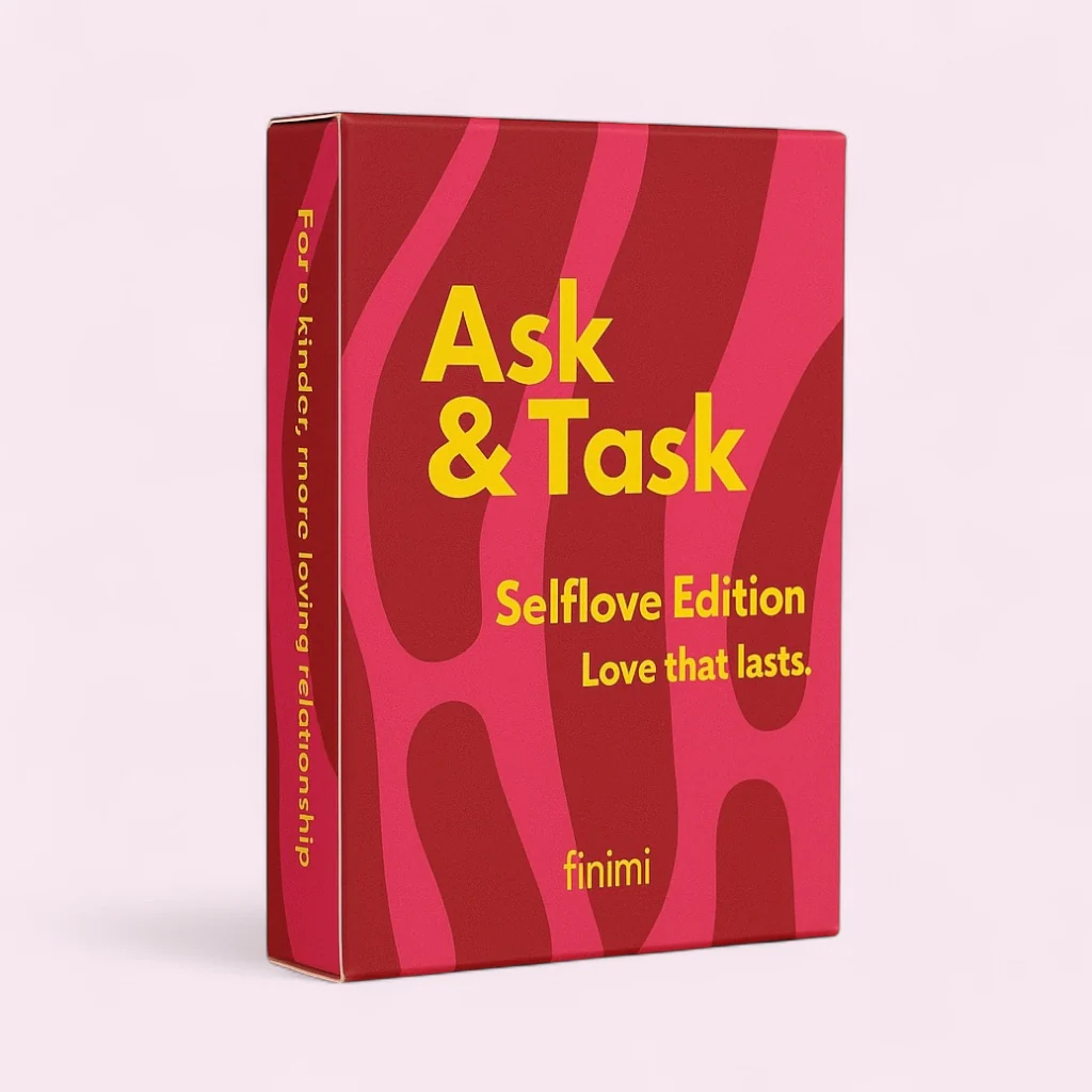 Ask Task Ask & Task Selbstliebe Edition Card Game – Victoria met Albert