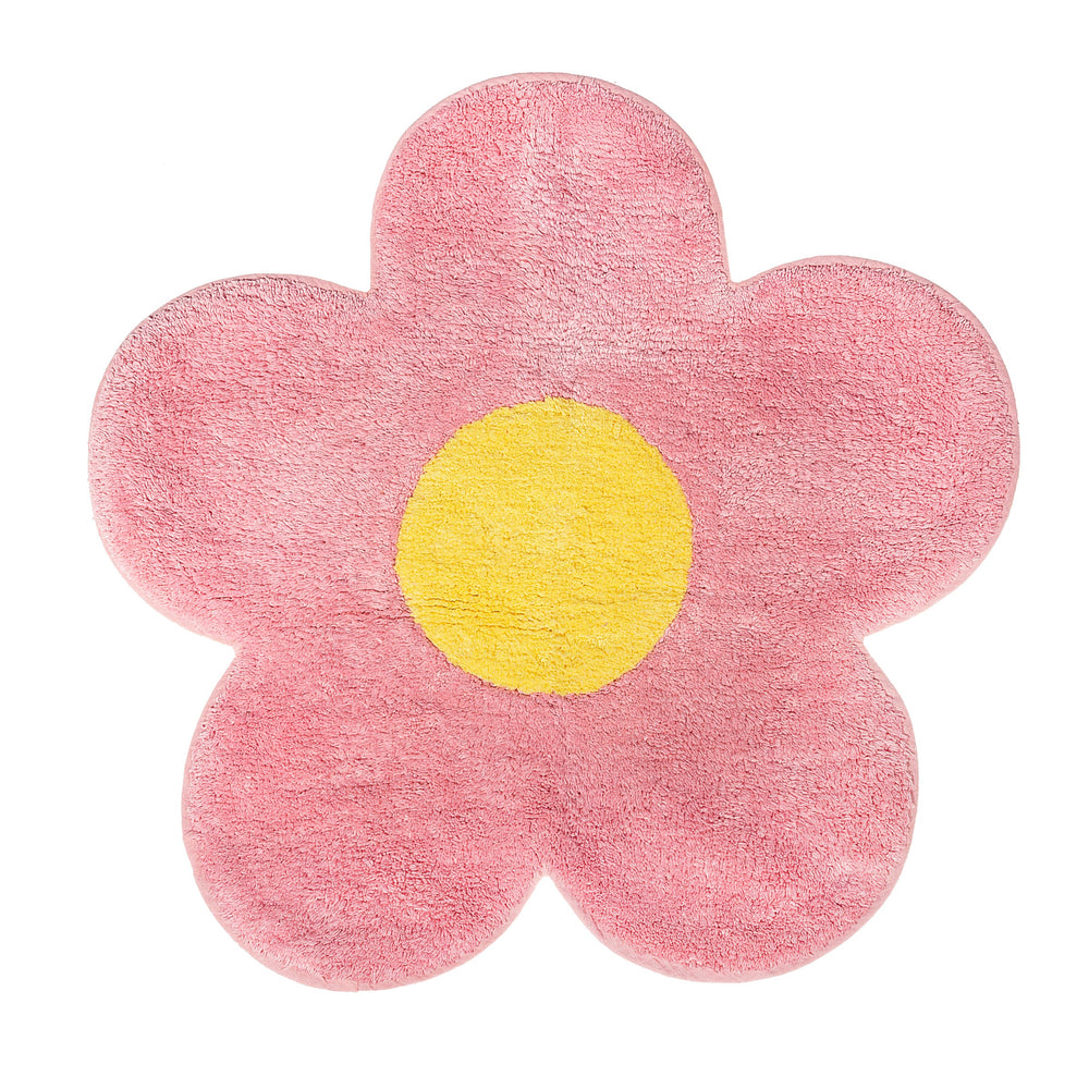Badematte in Blumenform