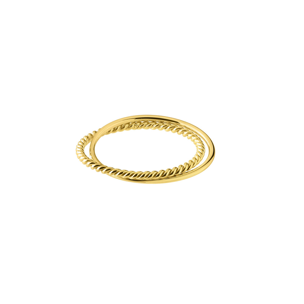 
                  
                    Gold Plated Mix Double Ring
                  
                