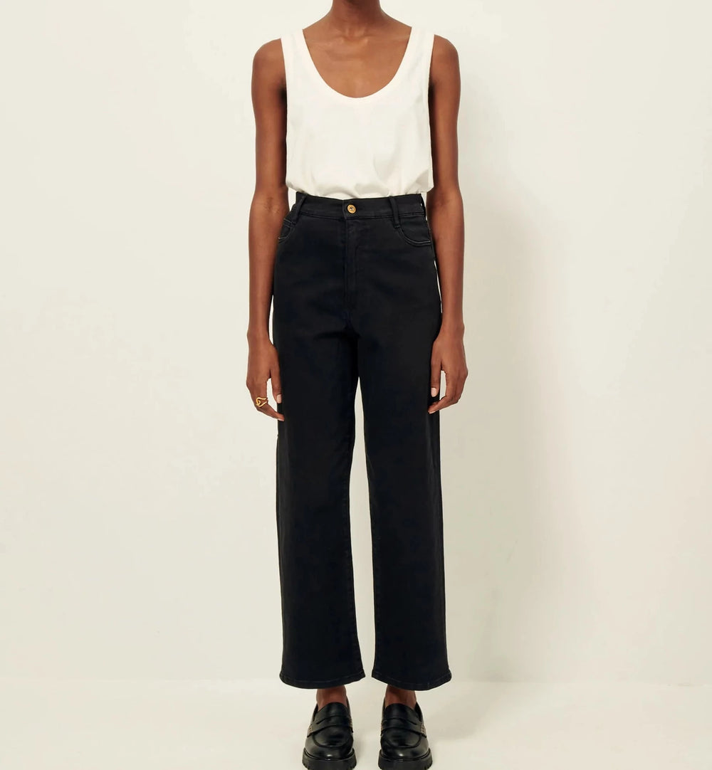 BAY CRUISE Rein schwarze Jeans