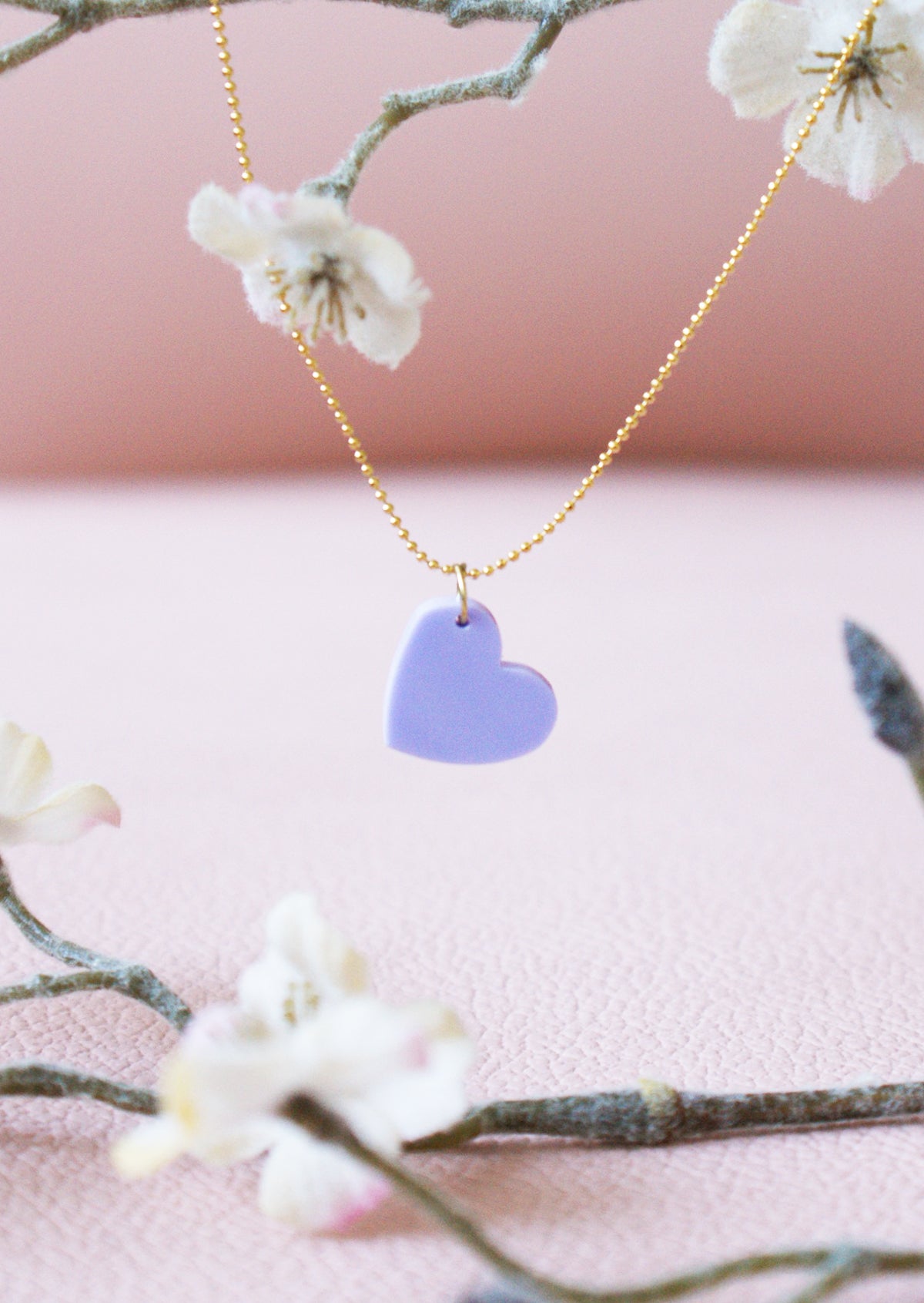 
                  
                    Purple Heart Necklace
                  
                