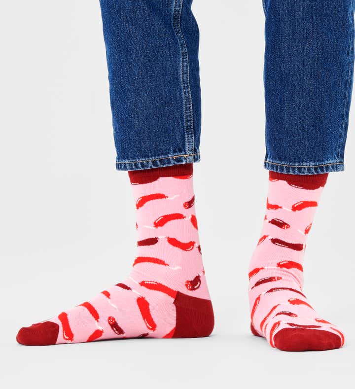 
                  
                    Light Pink Sausage Socks
                  
                