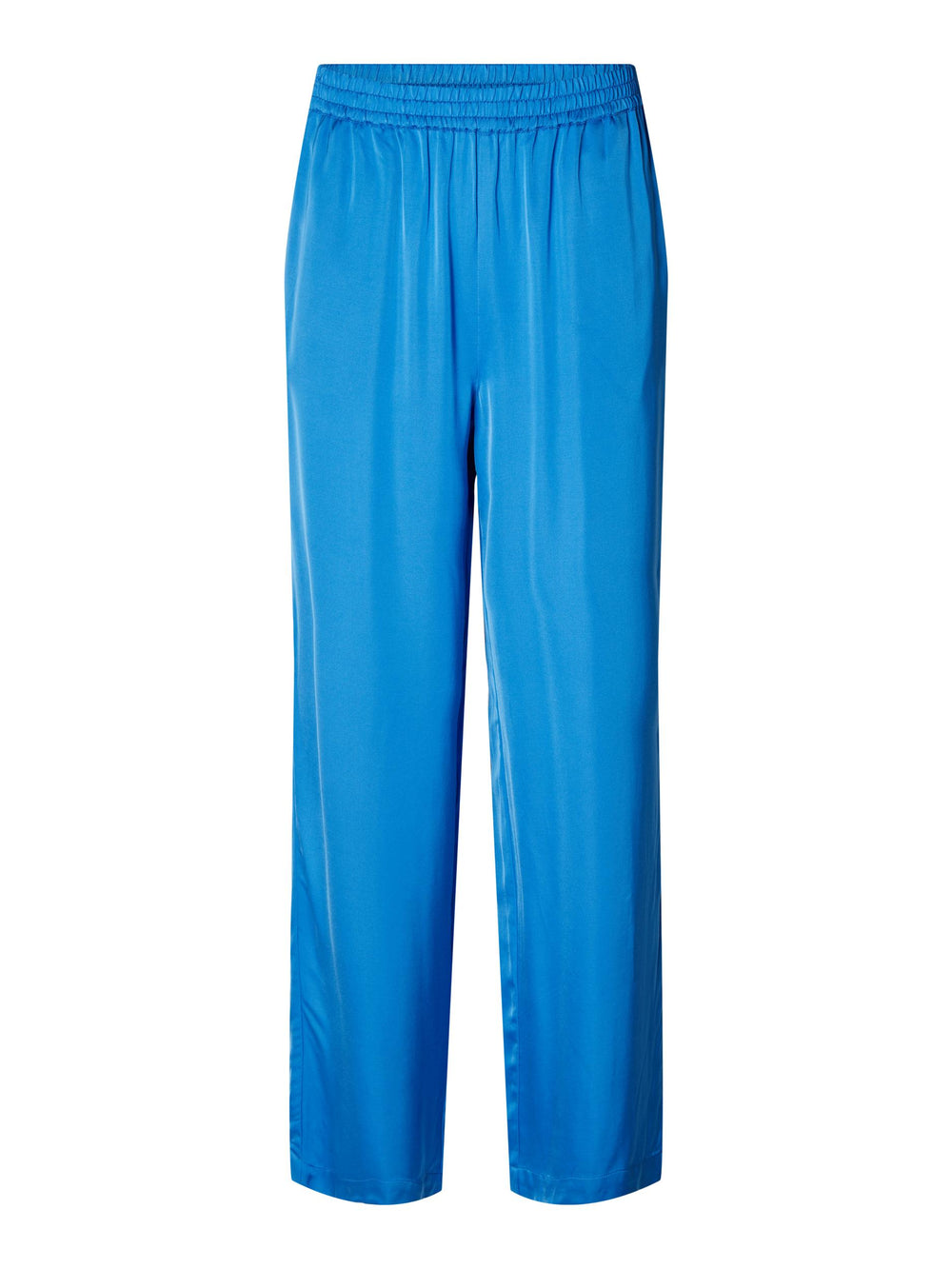 SLFTHEA Nebulas Blaue Satinhose
