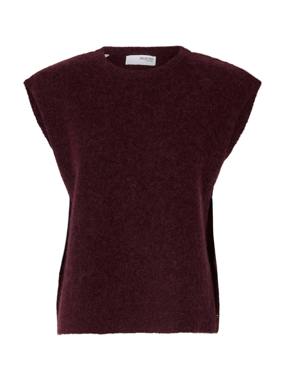 SLFLULU Fig Knit Vest Jumper