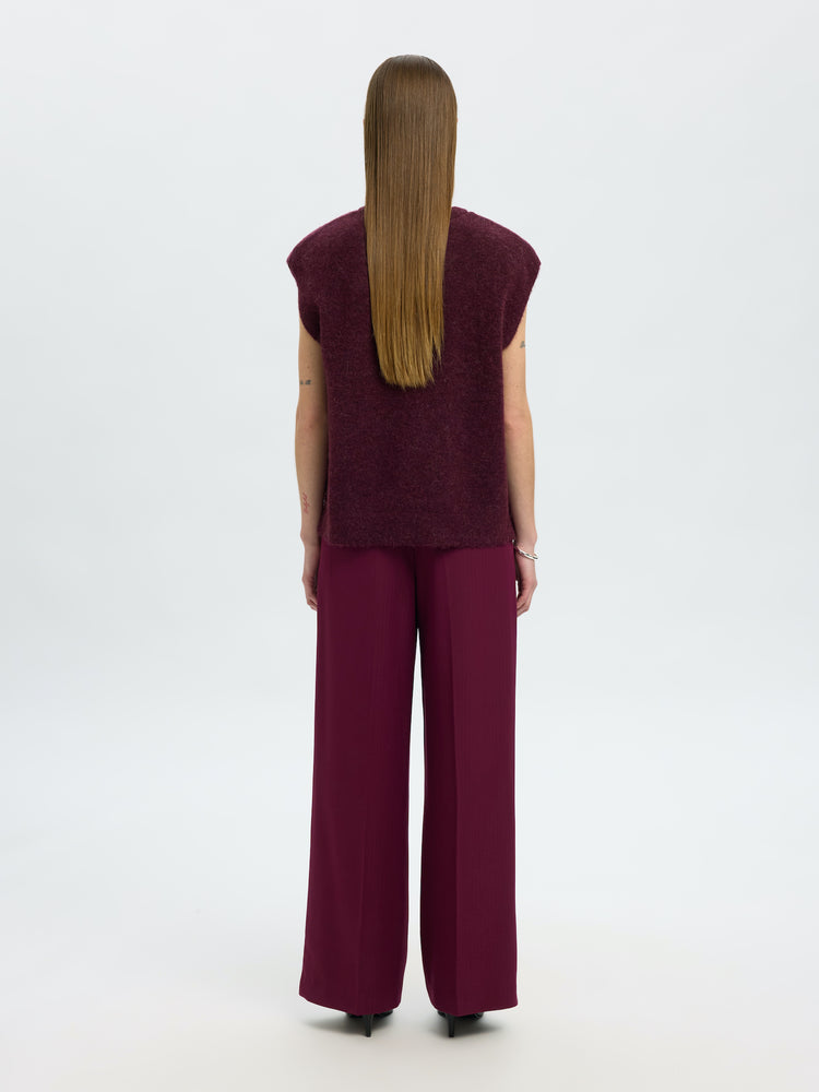 
                  
                    SLFLULU Fig Knit Vest Jumper
                  
                