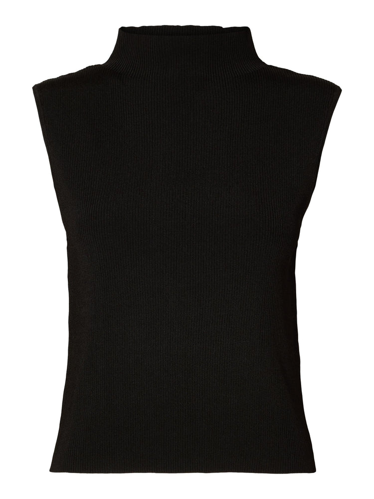 
                  
                    SLFCARO Black Knit Jumper
                  
                