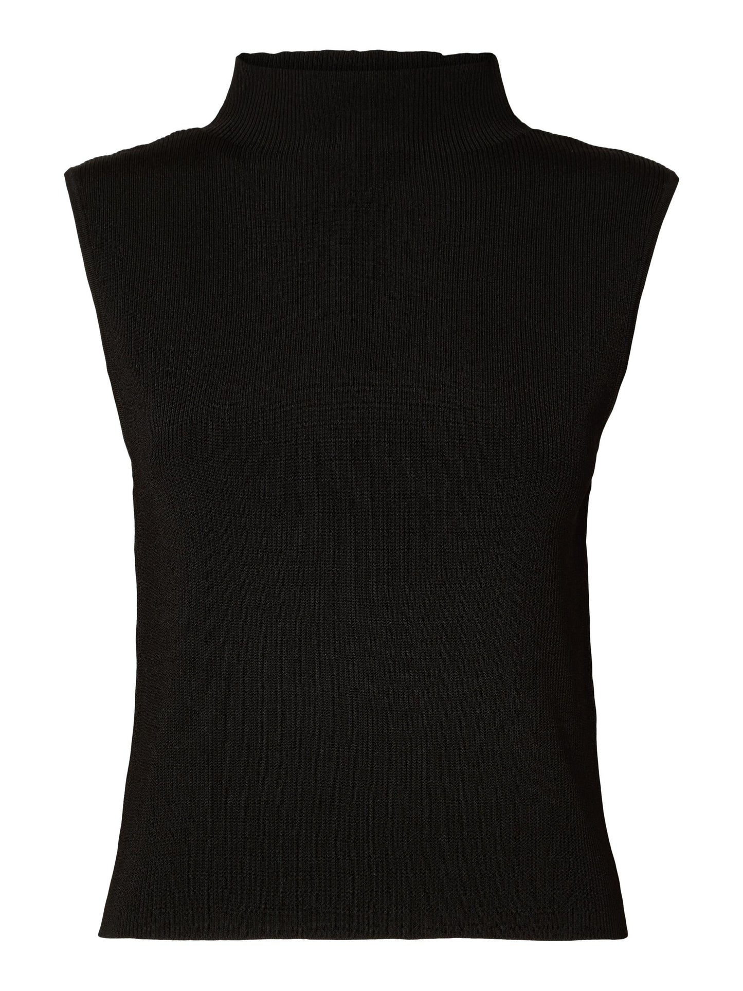 
                  
                    SLFCARO Black Knit Jumper
                  
                