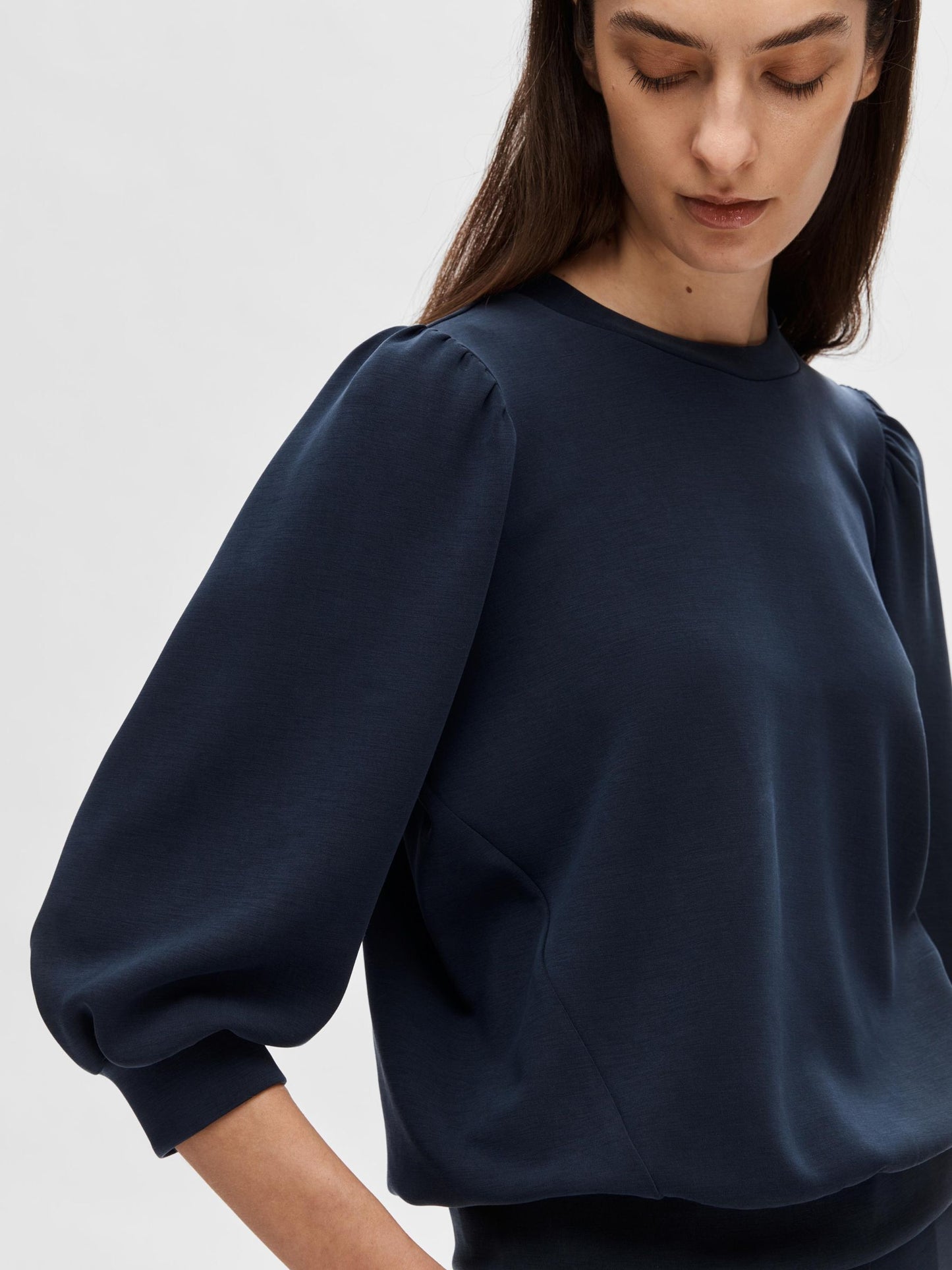 
                  
                    SLFTENNY 3/4-Sweatpullover in Dark Sapphire
                  
                