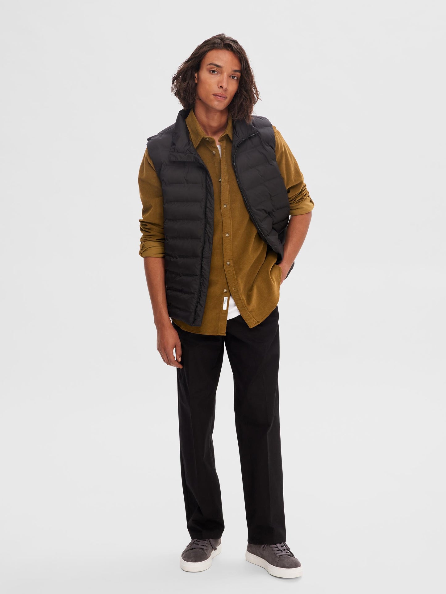 
                  
                    SLHREGOWEN Butternut Cord Shirt
                  
                
