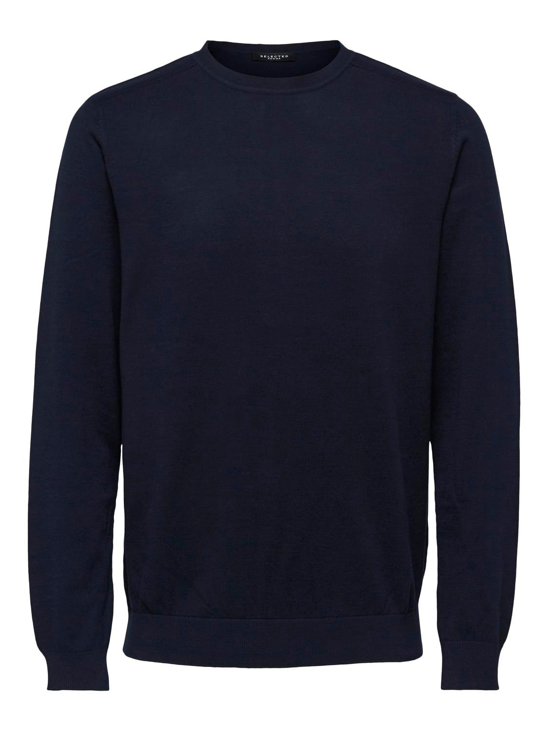 
                  
                    SLHBERG – Marineblauer Blazer-Pullover mit Rundhalsausschnitt
                  
                