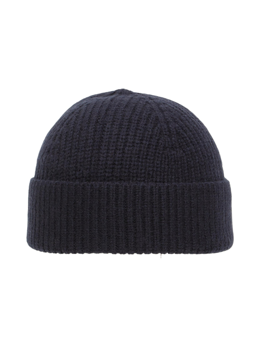 SLHSIMON Sky Captain Merino Wool Sailor Rib Beanie Hat