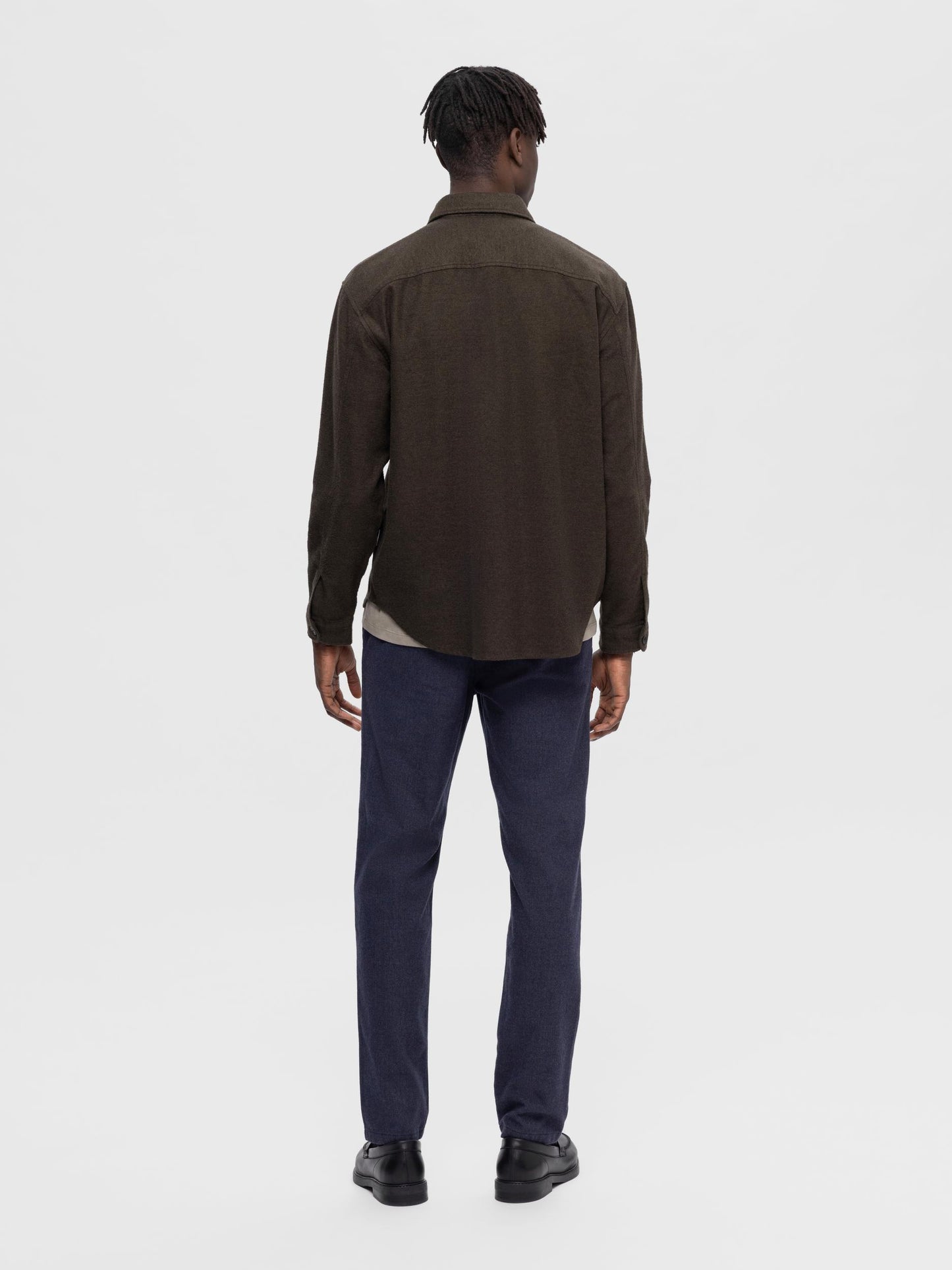 
                  
                    SLHLOOSEMASON Forest Night Twill Over Shirt
                  
                