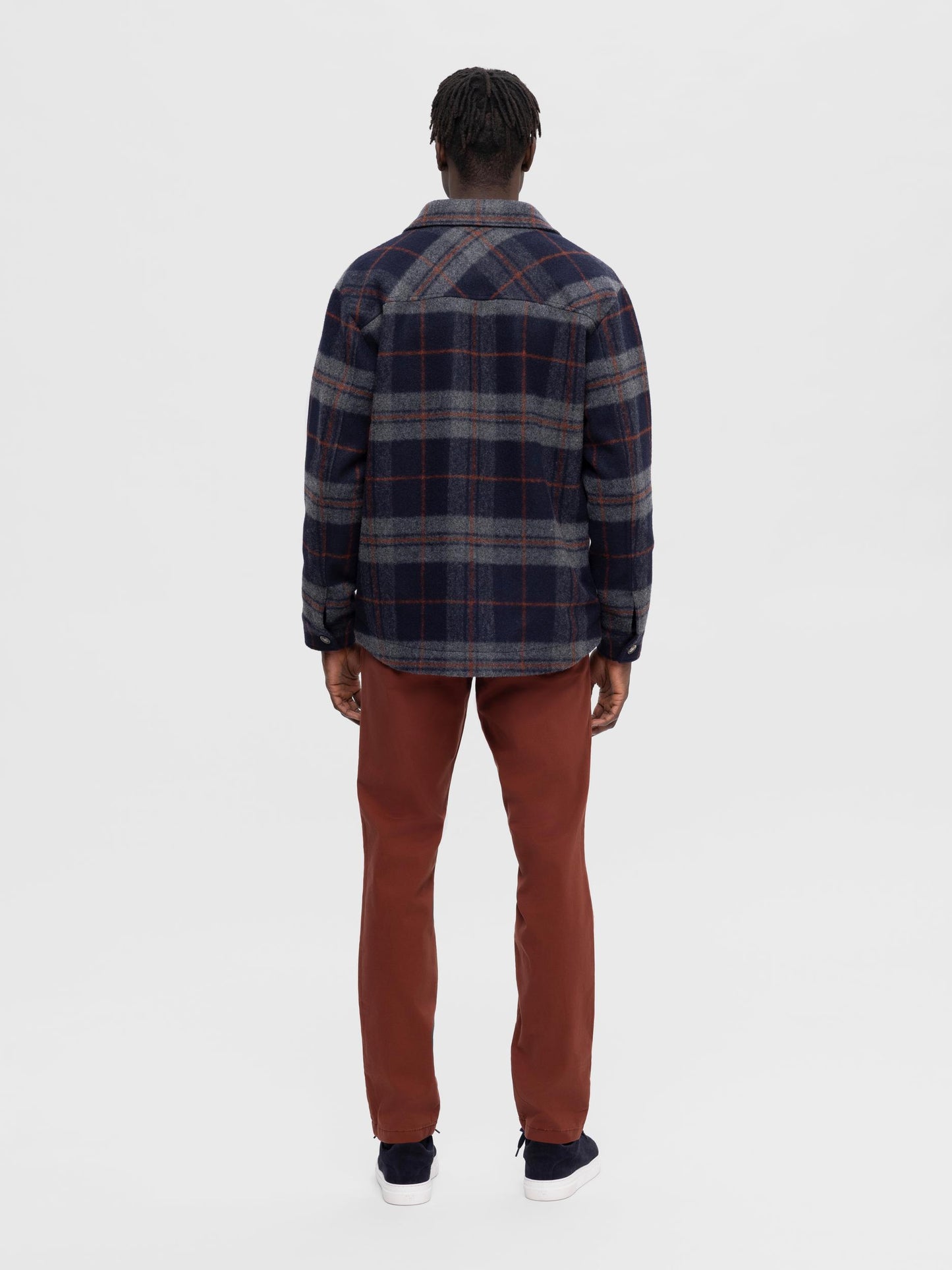 
                  
                    SLHARCHIVE Navy Blazer Over Shirt
                  
                
