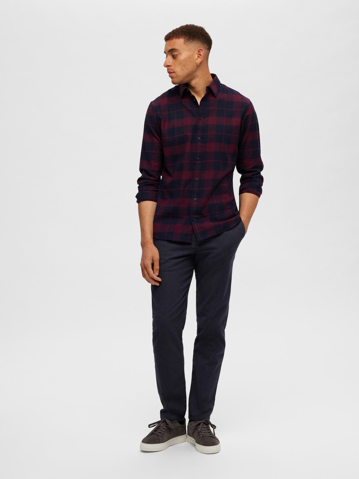 
                  
                    SLHSLIMOWEN Port Royale Flannel Shirt
                  
                