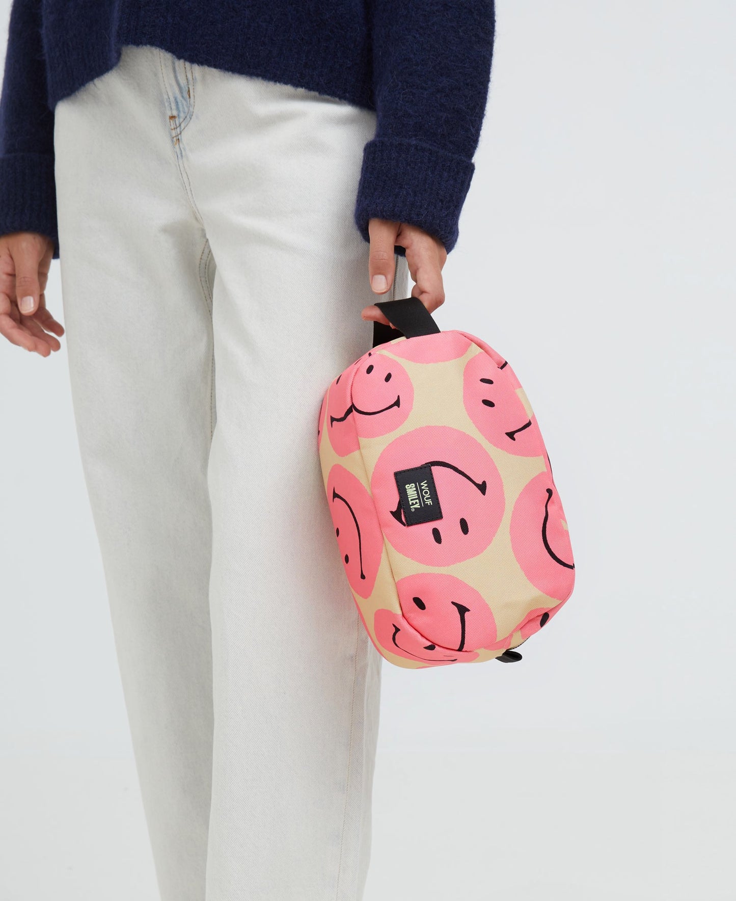 
                  
                    Large Pink Smiley® Toiletry Bag
                  
                