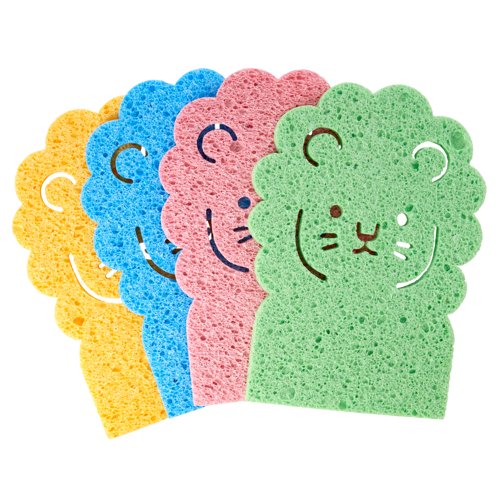 Assorted Lion Shape Sponge