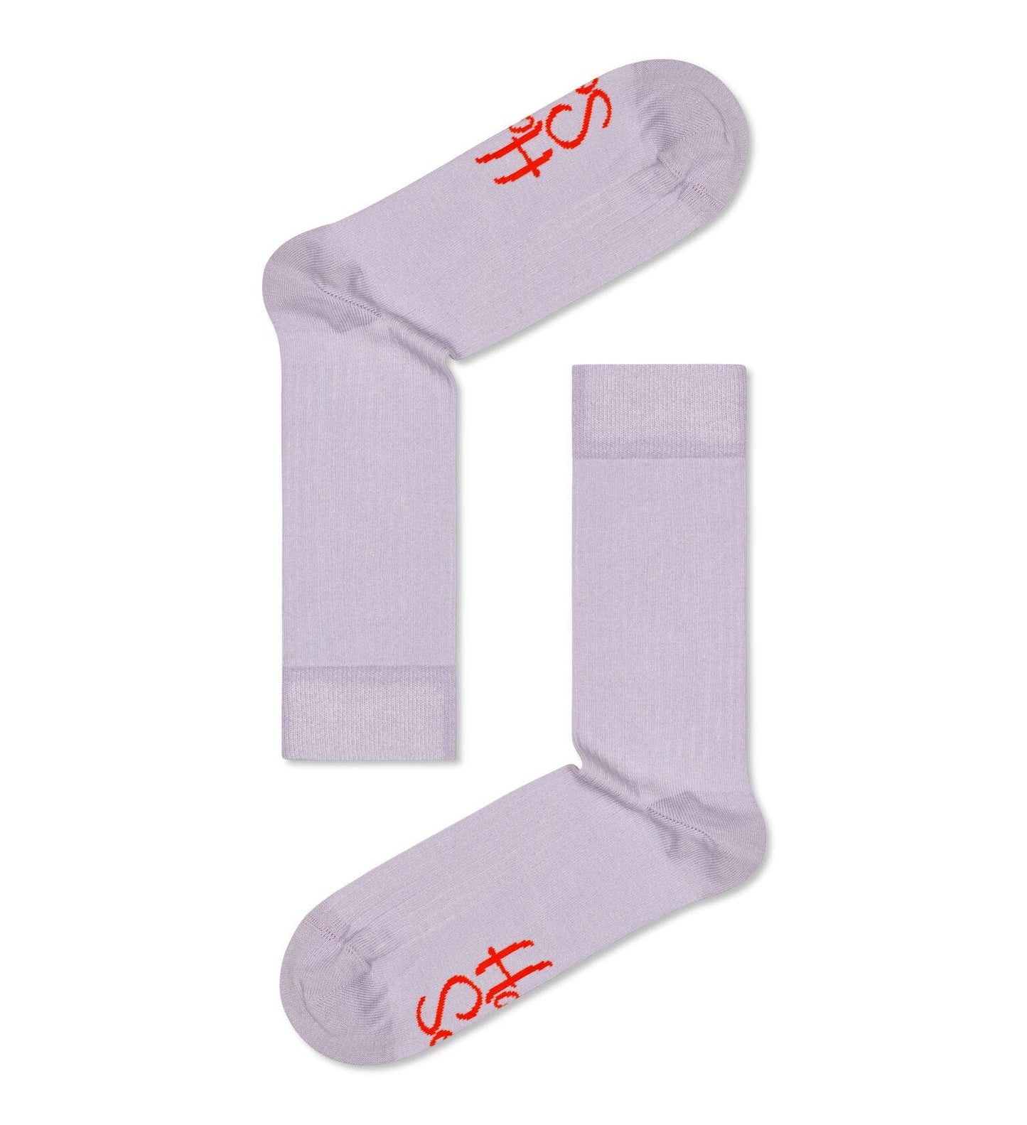 
                  
                    Light Purple Solid Rib Socks
                  
                