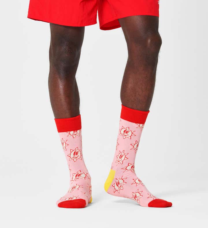 
                  
                    Rote Sunny Day-Socken
                  
                