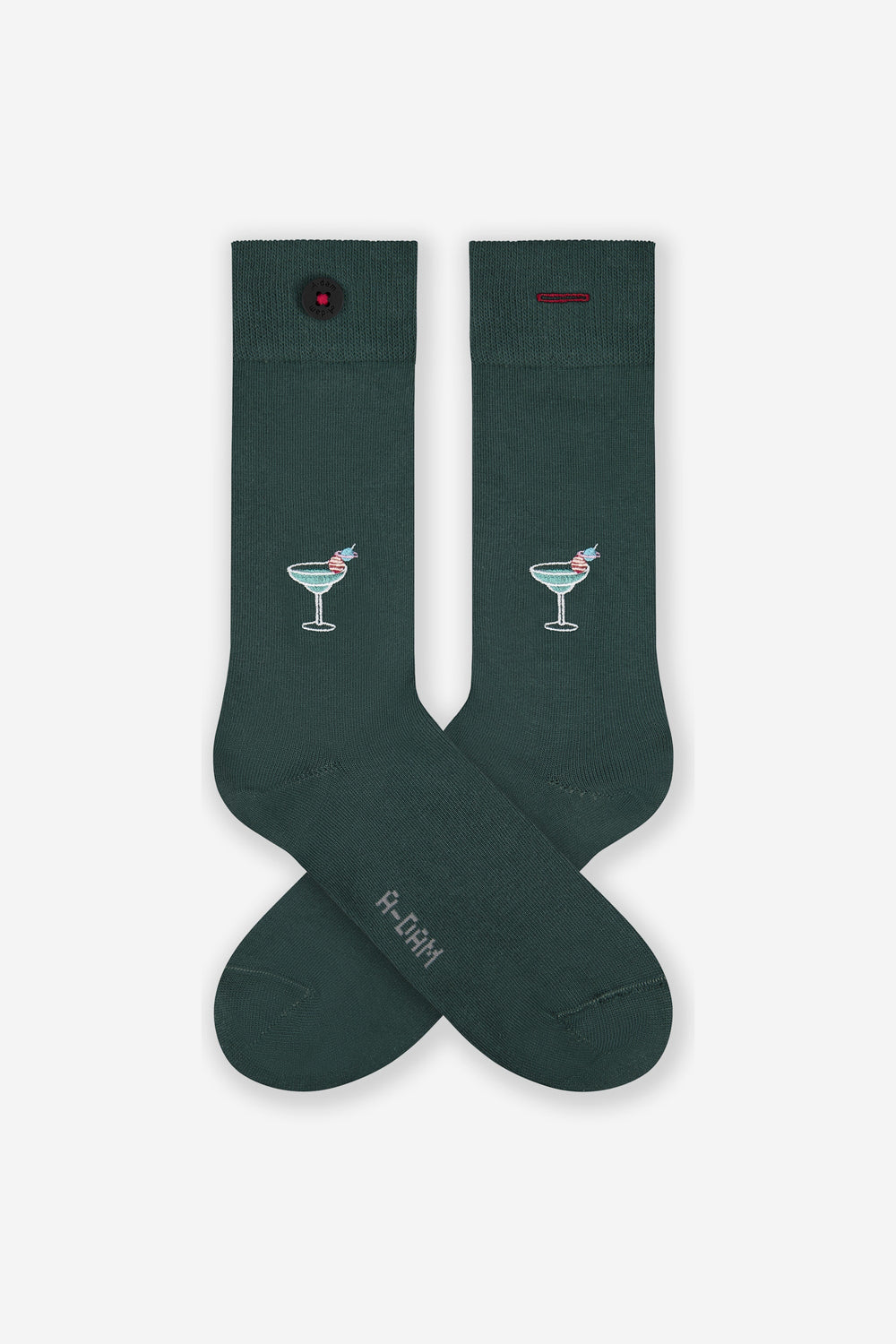SPACE COCTAIL Ponderosa Pine Cocktail Glass Socks