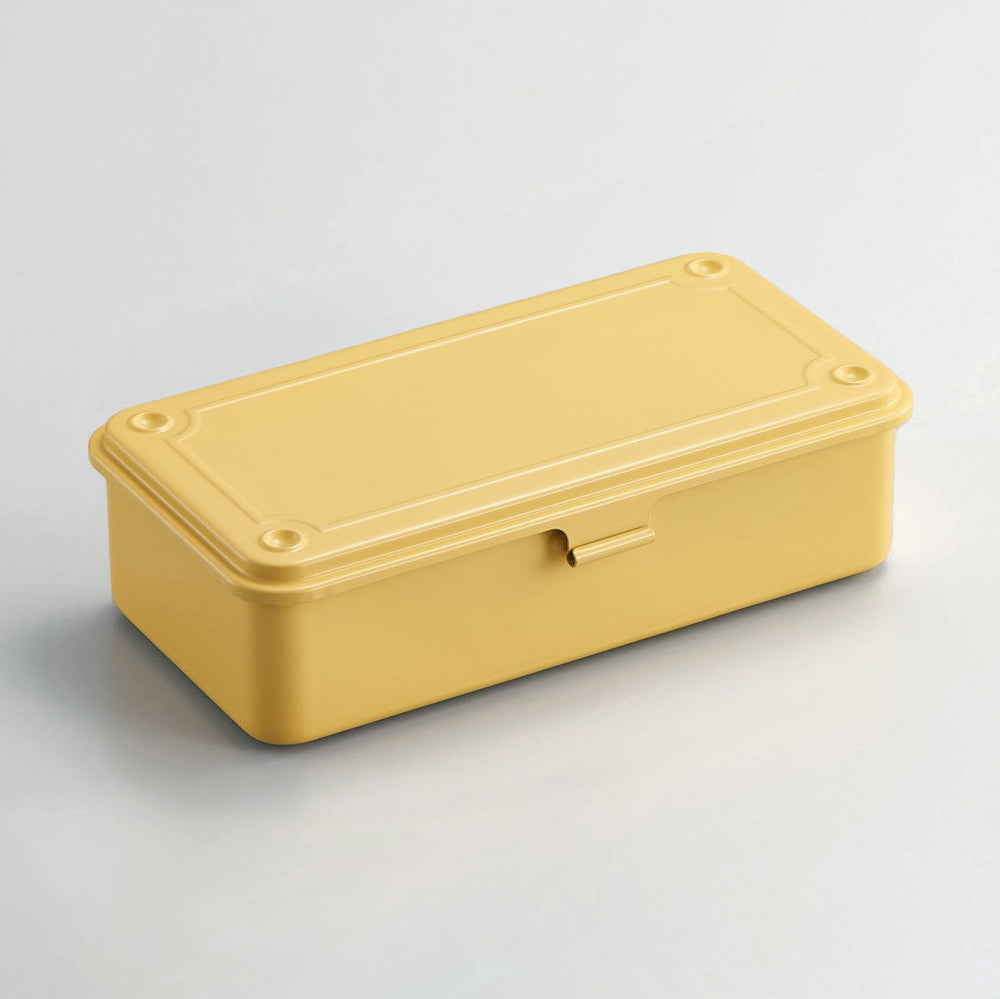 Small Italian Yellow Steel Box