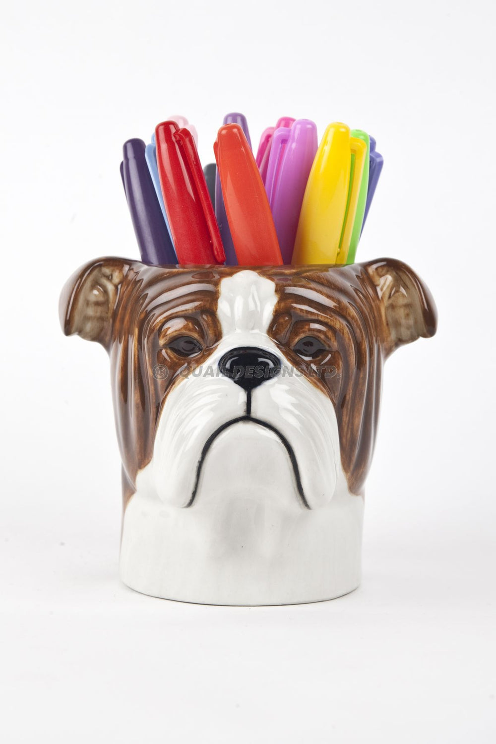 English Bulldog Pencil Pot