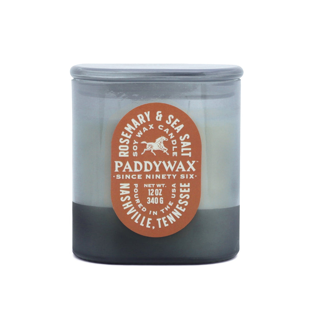 VISTA Denim Blue Rosemary & Sea Salt Glass Candle