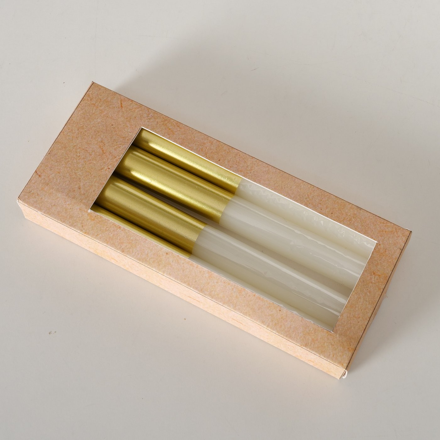 
                  
                    Gold Dip Candle Set Of 4
                  
                