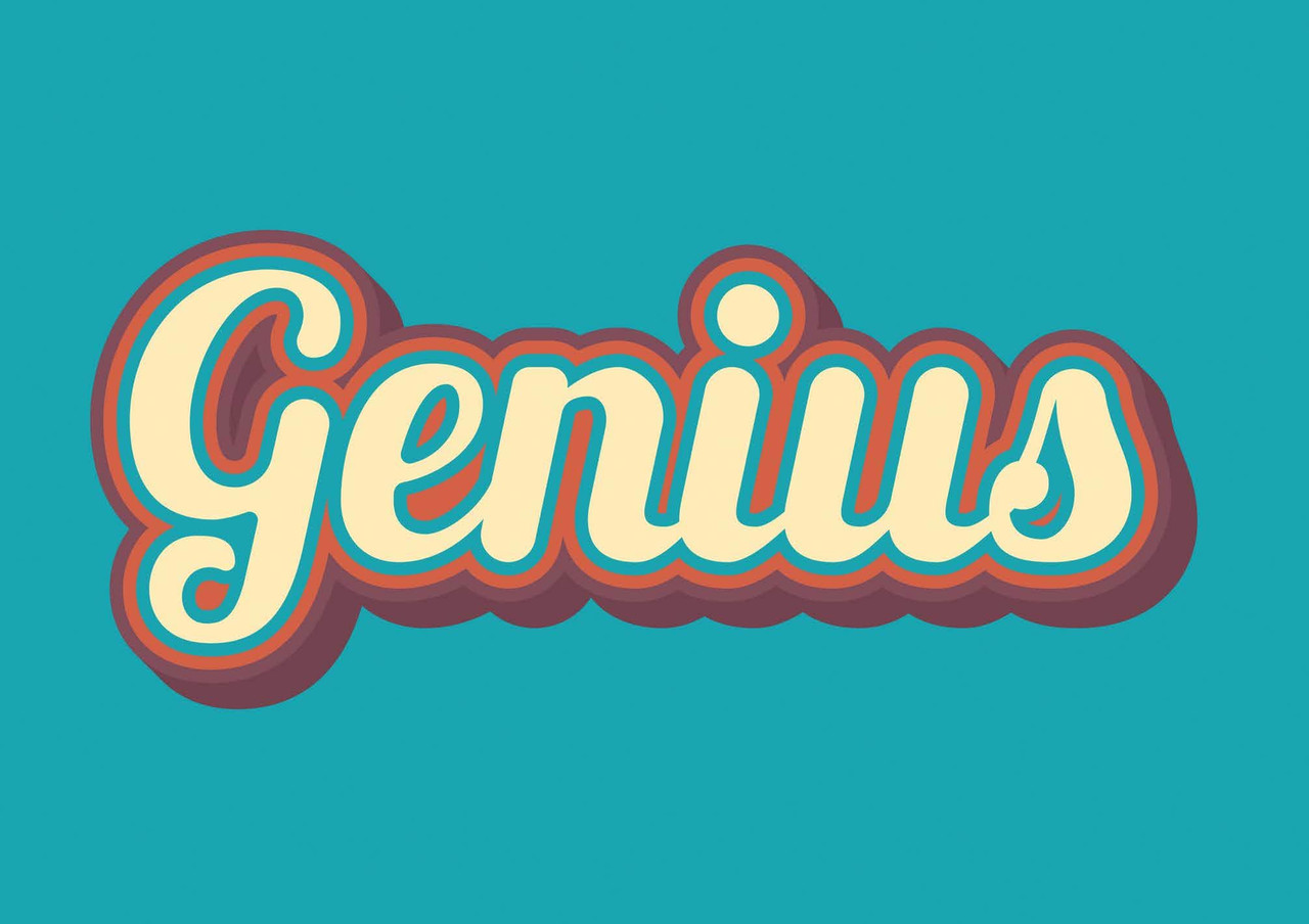 
                  
                    Genius Greeting Card
                  
                