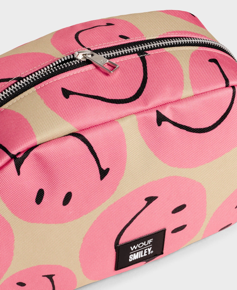 
                  
                    Large Pink Smiley® Toiletry Bag
                  
                