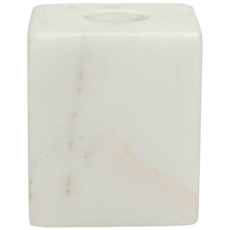 White Marble Candle Stick