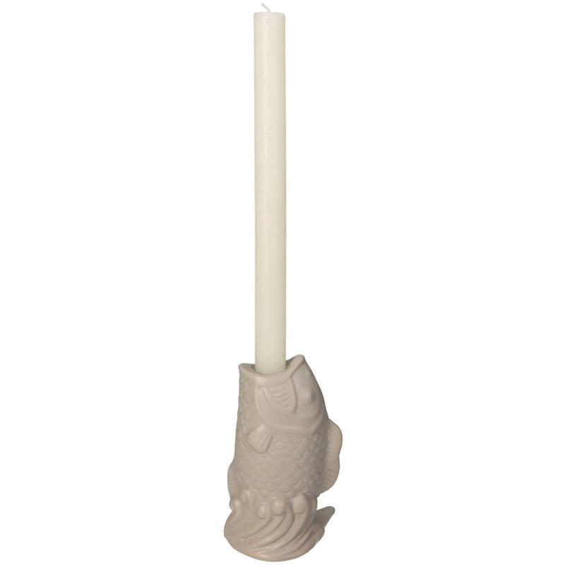
                  
                    Beige Fish Candle Stick
                  
                