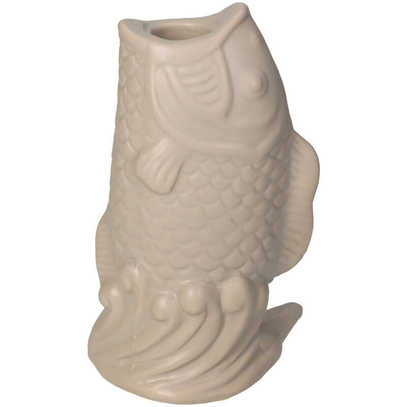 
                  
                    Beige Fish Candle Stick
                  
                