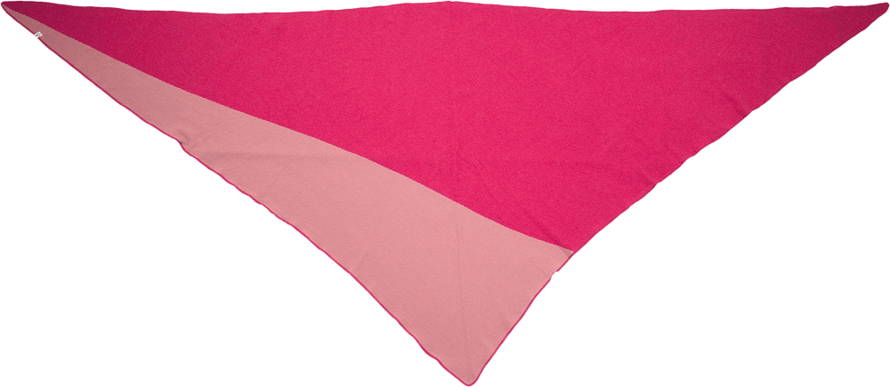 KOI Magenta Candy Oversized Triangle Scarf