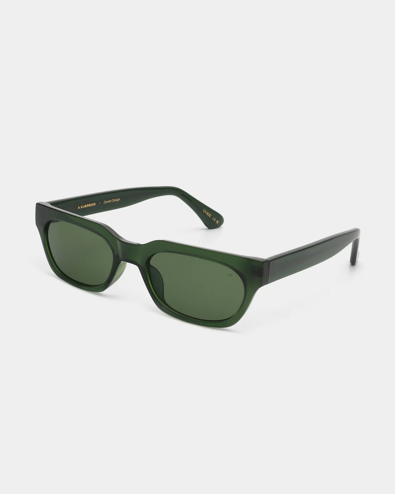 
                  
                    BROR DARK GREEN TRANSPARENT SUNGLASSES
                  
                