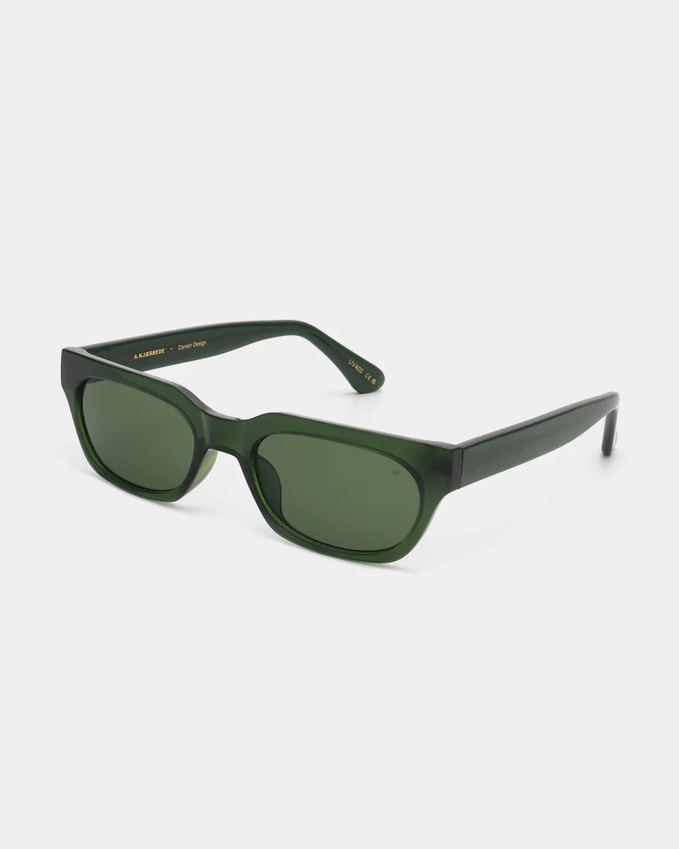 
                  
                    BROR DARK GREEN TRANSPARENT SUNGLASSES
                  
                