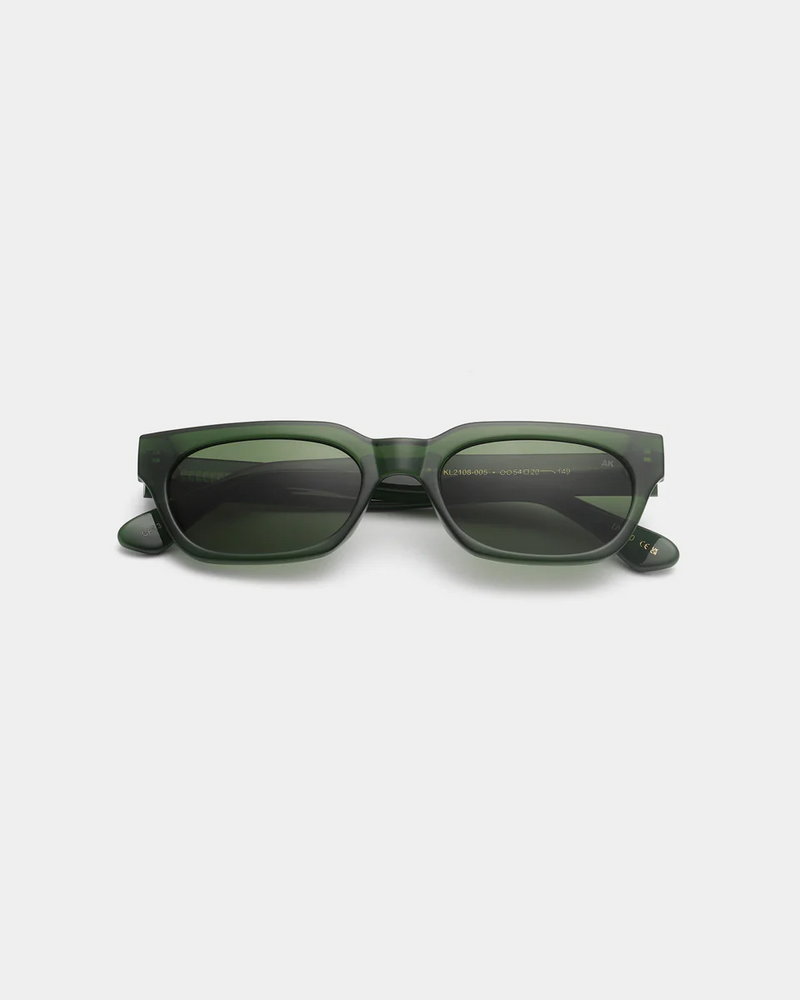 
                  
                    BROR DARK GREEN TRANSPARENT SUNGLASSES
                  
                