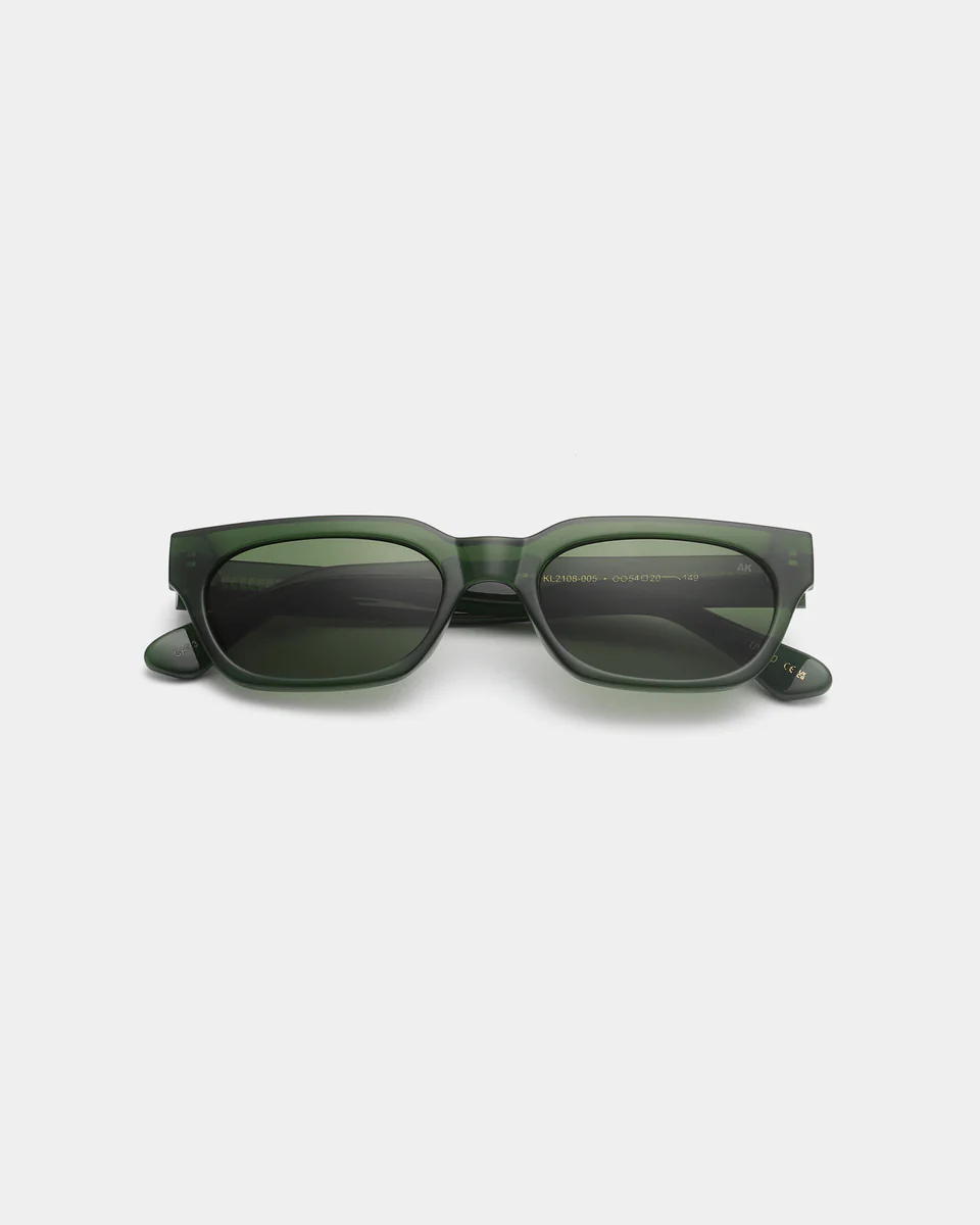 
                  
                    BROR DARK GREEN TRANSPARENT SUNGLASSES
                  
                