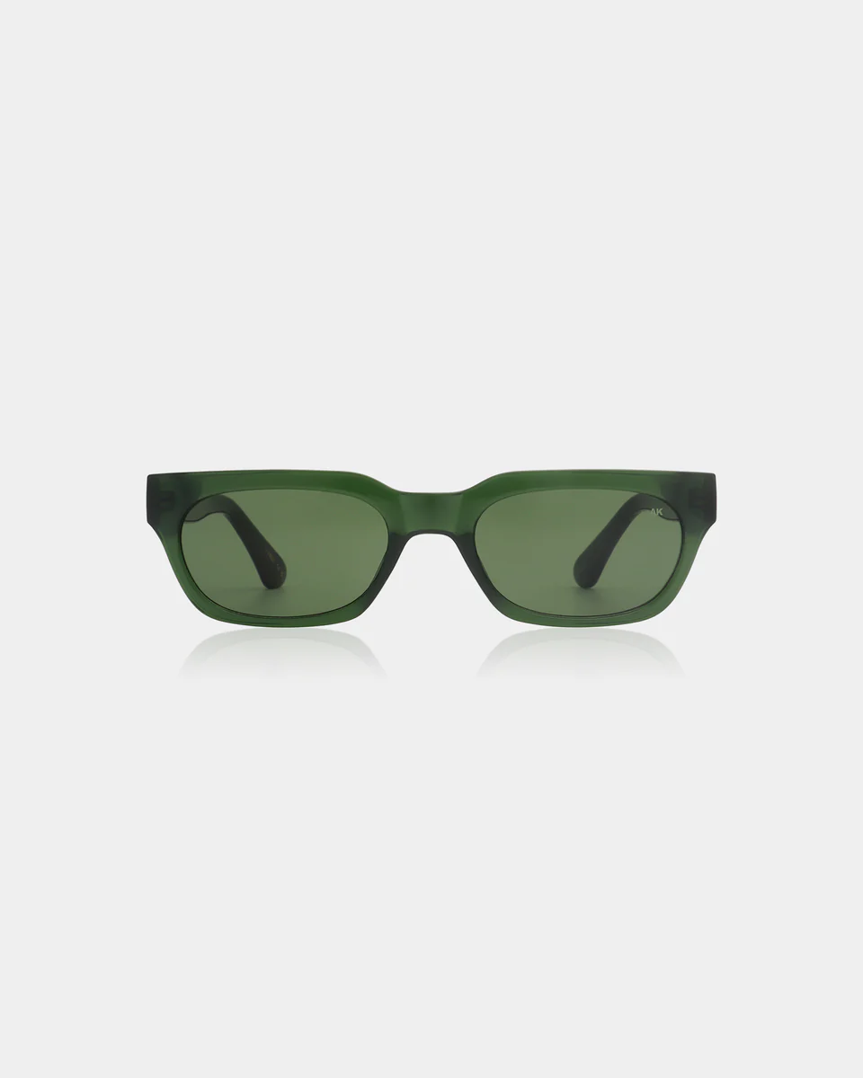 
                  
                    BROR DARK GREEN TRANSPARENT SUNGLASSES
                  
                
