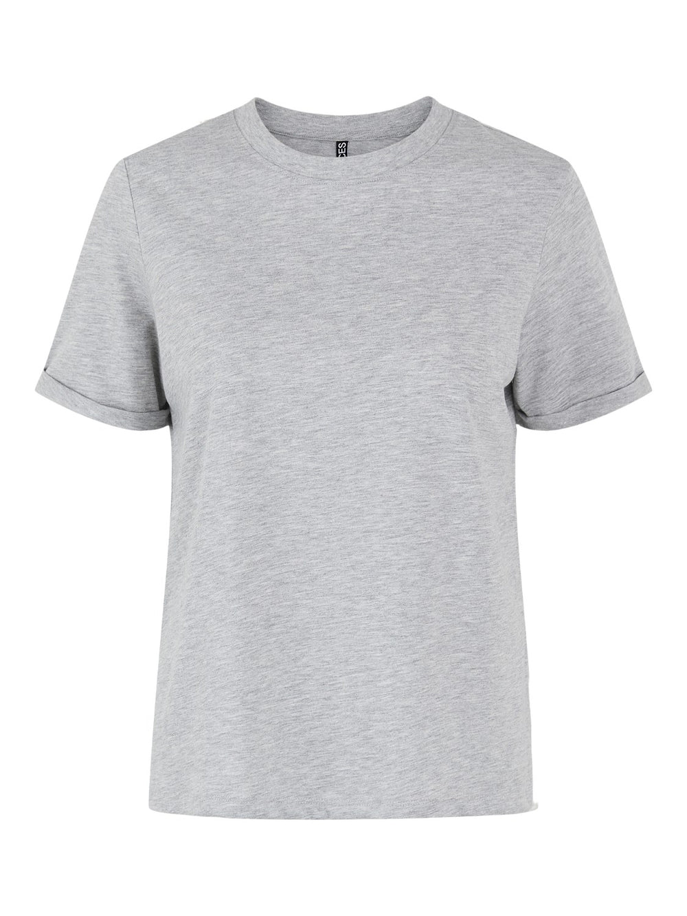 PCRIA Light Grey Melange T-Shirt