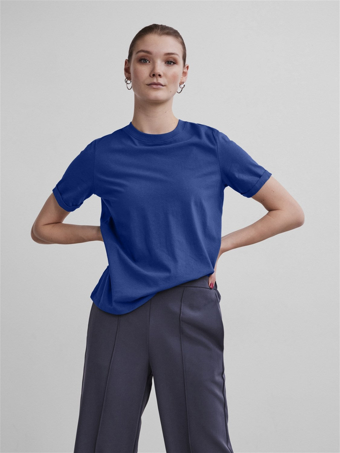 
                  
                    PCRIA Mazarine Blue T-Shirt
                  
                