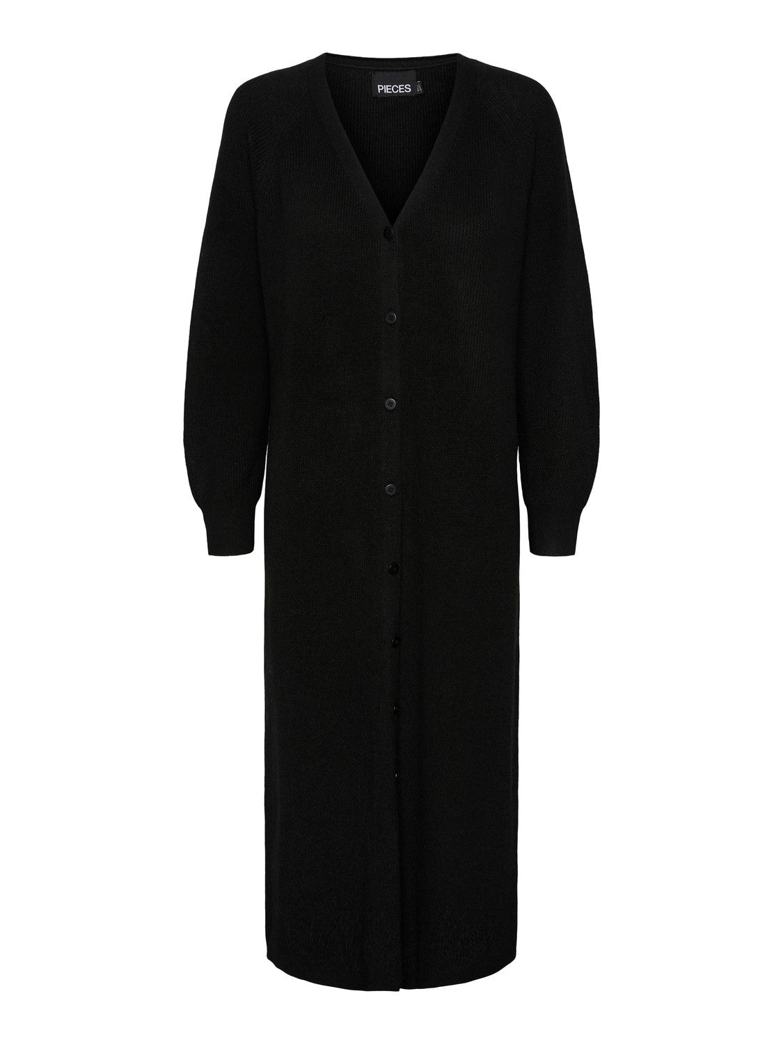 
                  
                    PCJANAE Schwarze lange Strickjacke
                  
                