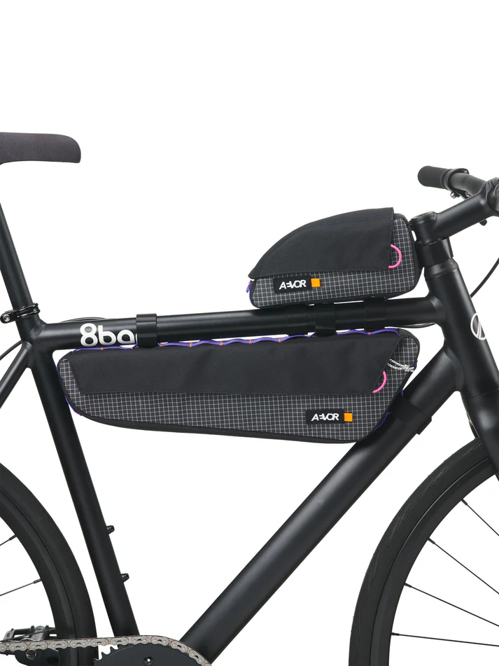 
                  
                    Black White Grid Ubg Top Tube Pack S Bag
                  
                